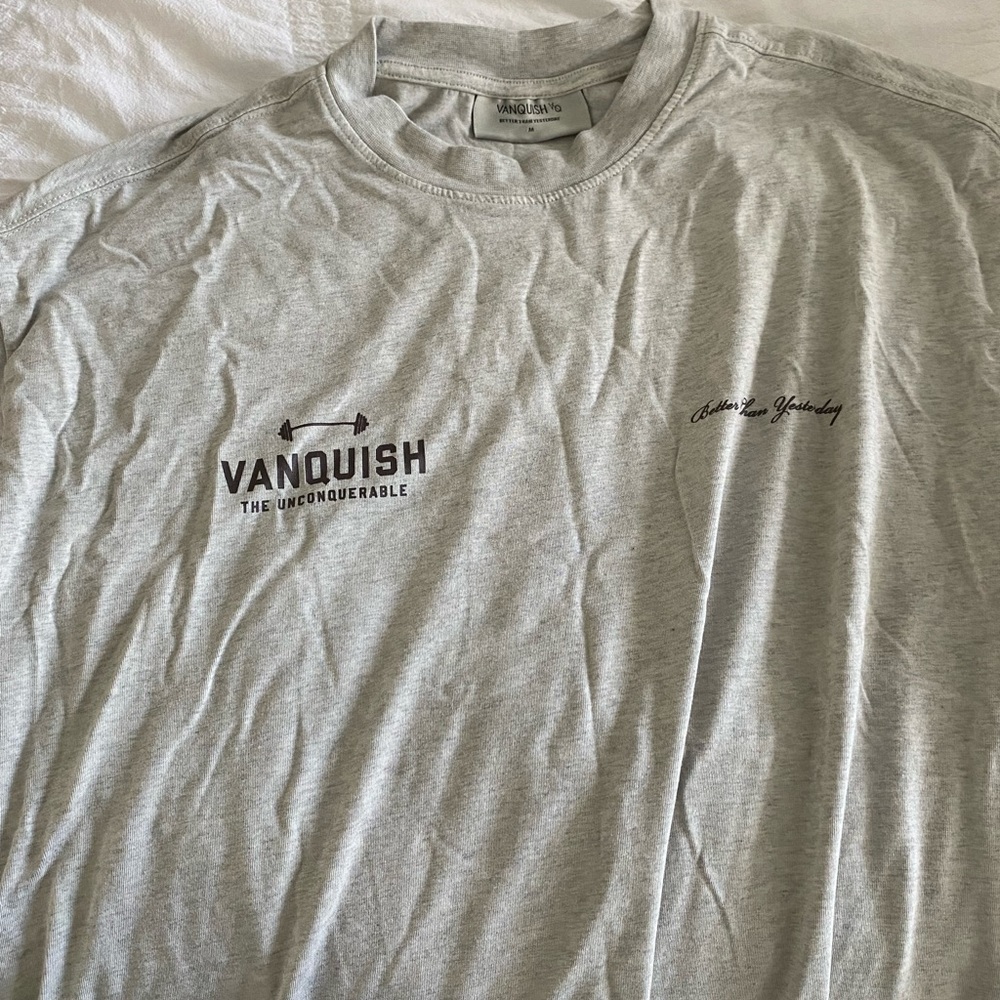 Vanquish fitness better than yesterday shirt